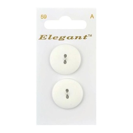 Buttons Elegant nr. 59 on a card