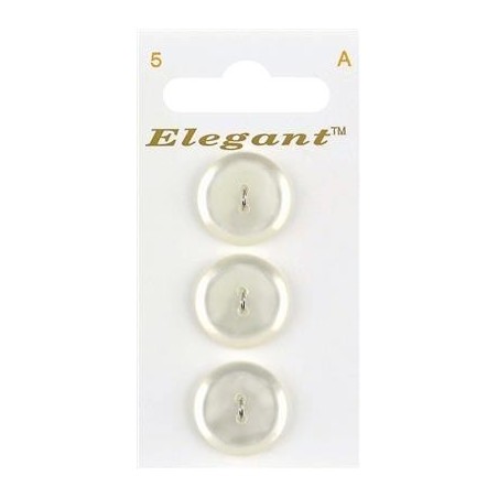 Buttons Elegant nr. 5 on a card