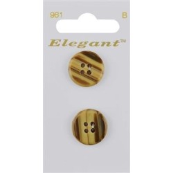 Buttons Elegant nr. 961 on a card