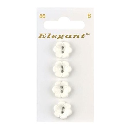 Buttons Elegant nr. 86 on a card