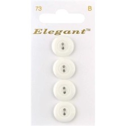 Buttons Elegant nr. 73 on a card