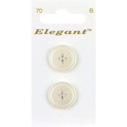 Buttons Elegant nr. 70 on a card