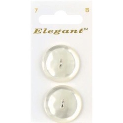 Buttons Elegant nr. 7 on a card