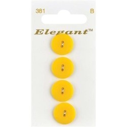 Buttons Elegant nr. 381 on a card