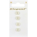 Buttons Elegant nr. 36 on a card