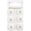 Buttons Elegant nr. 88 on a card
