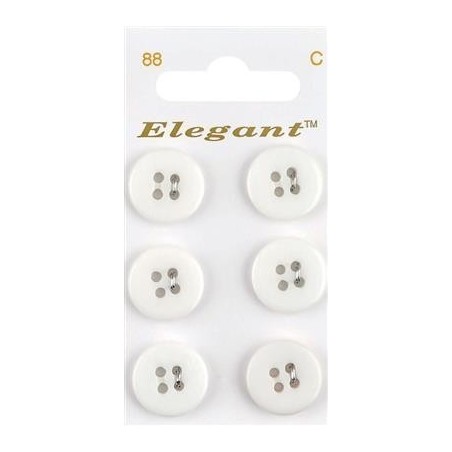 Buttons Elegant nr. 88 on a card