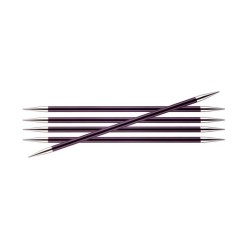  Knitpro Zing double pointed needles 6 mm