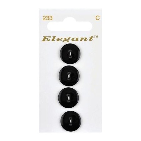 Buttons Elegant nr. 233 on a card