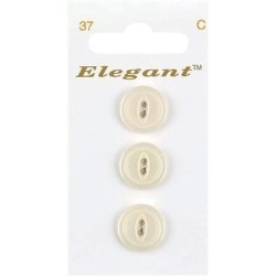 Buttons Elegant nr. 37 on a card