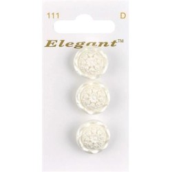 Buttons Elegant nr. 111 on a card