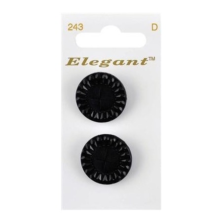 Buttons Elegant nr. 243 on a card