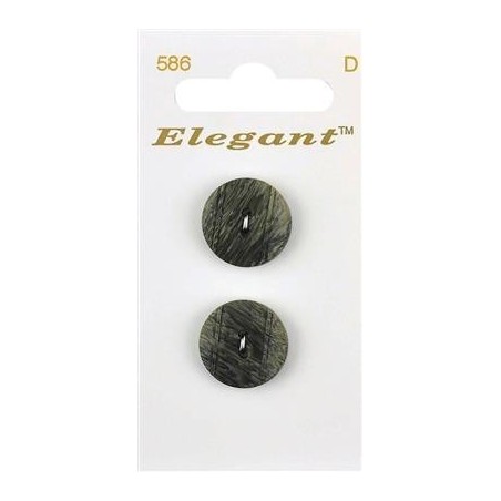Buttons Elegant nr. 586 on a card