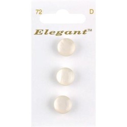 Buttons Elegant nr. 72 on a card