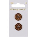 Buttons Elegant nr. 763 on a card