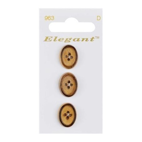 Buttons Elegant nr. 963 on a card