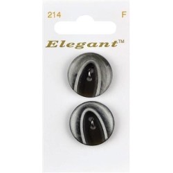 Buttons Elegant nr. 214 on a card