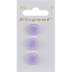 Buttons Elegant nr. 612 on a card