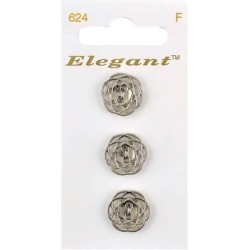 Buttons Elegant nr. 624 on a card