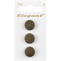 Buttons Elegant nr. 774 on a card