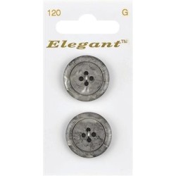 Buttons Elegant nr. 120 on a card
