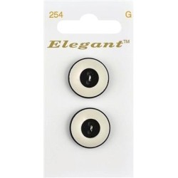 Buttons Elegant nr. 254 on a card