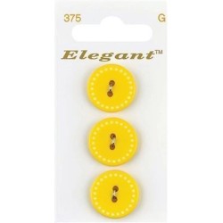 Buttons Elegant nr. 375 on a card