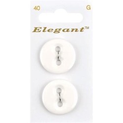 Buttons Elegant nr. 40 on a card