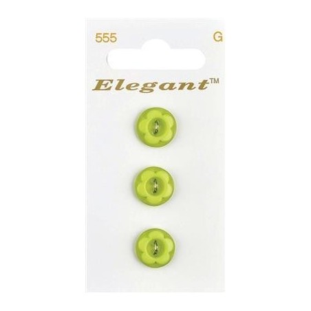Buttons Elegant nr. 555 on a card