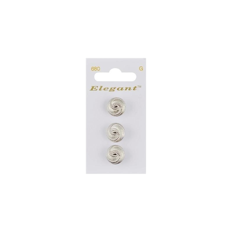 Buttons Elegant nr. 680 on a card