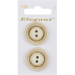 Buttons Elegant nr. 779 on a card