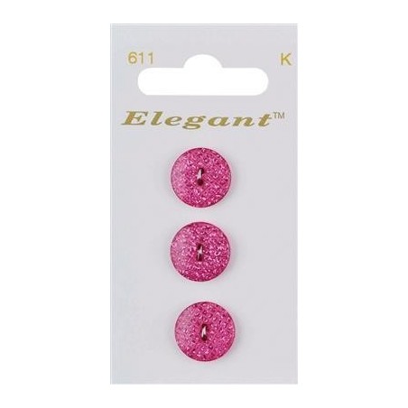 Buttons Elegant nr. 611 on a card