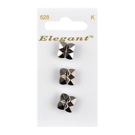Buttons Elegant nr. 628 on a card