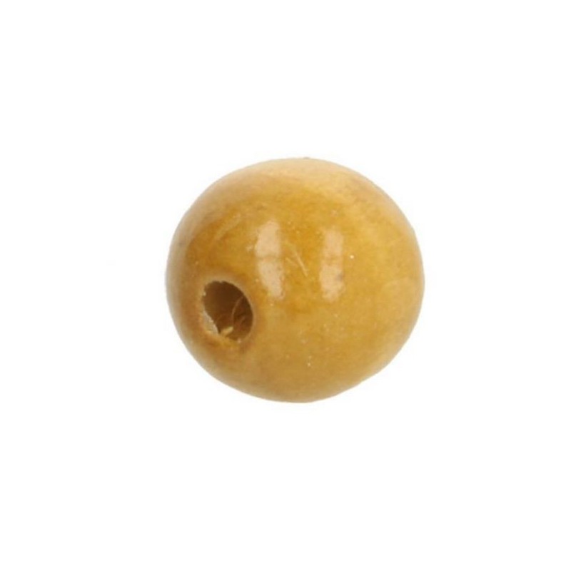   Perles en bois 25 mm