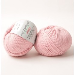 Phildar knitting yarn Phil Caresse Rose The