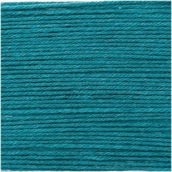 Laine à tricoter Rico Baby Classic DK vert-bleu 59