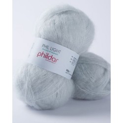 Knitting yarn Phildar Phil Light Givre