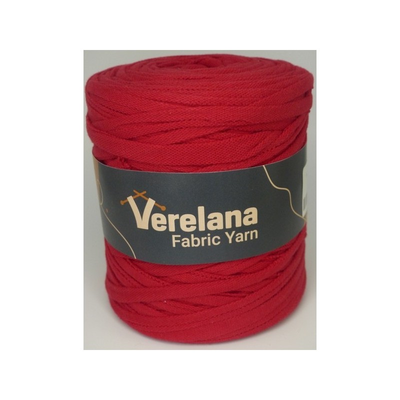 Fils pour amigurumi? Verelana VL Fabric Yarn rouge