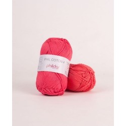 Phildar crochet yarn Phil Coton 4 pink