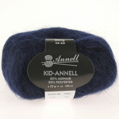 Knitting yarn Annell Kid Annell 3126