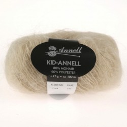Laine à tricoter mohair Kid Annell 3128