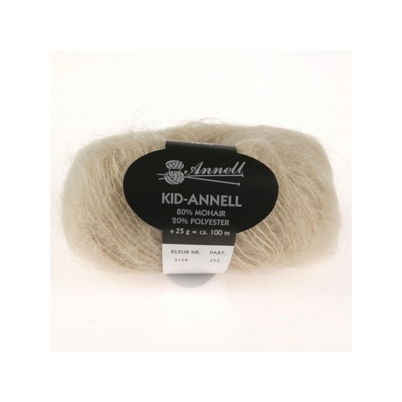 Knitting yarn Annell Kid Annell 3128