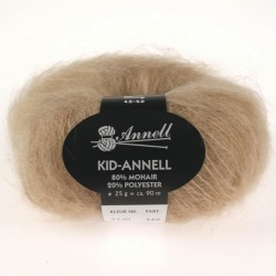 Laine à tricoter mohair Kid Annell 3130
