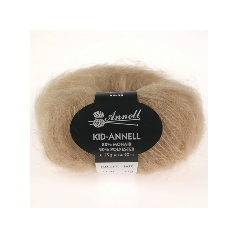 Knitting yarn Annell Kid Annell 3130