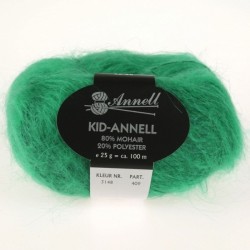 Laine à tricoter mohair Kid Annell 3148