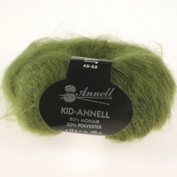 Laine à tricoter mohair Kid Annell 3149