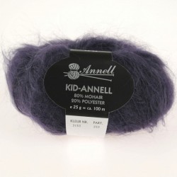 Knitting yarn Annell Kid Annell 3153