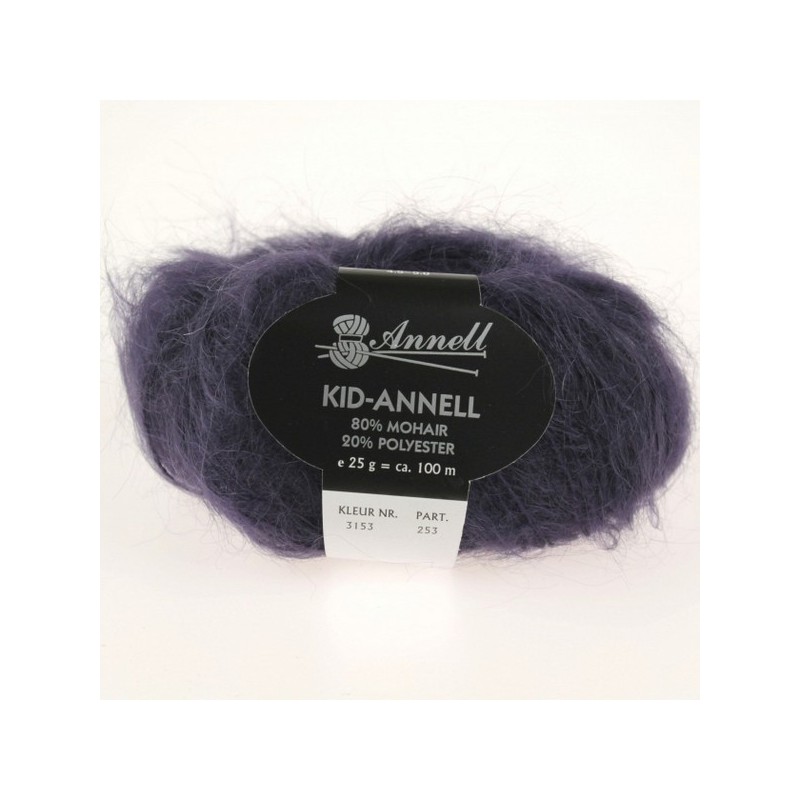 Knitting yarn Annell Kid Annell 3153