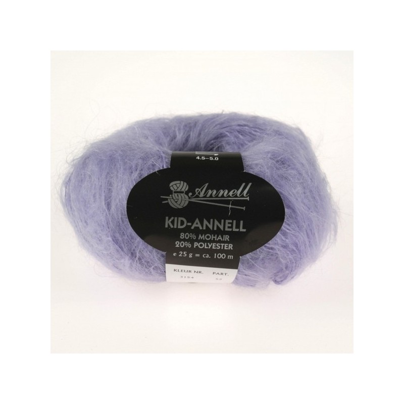 Knitting yarn Annell Kid Annell 3154
