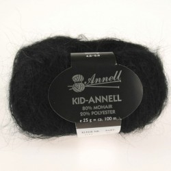 Laine à tricoter mohair Kid Annell 3159